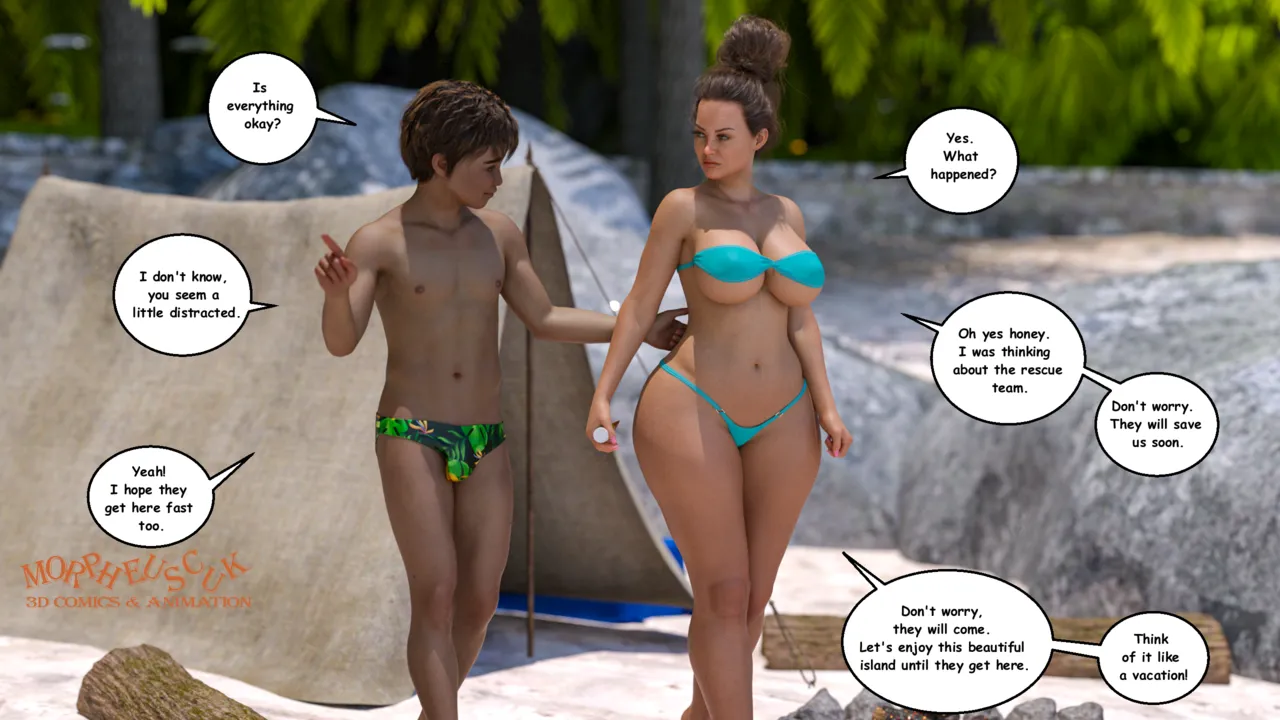 LOST ISLAND porn comic picture 76