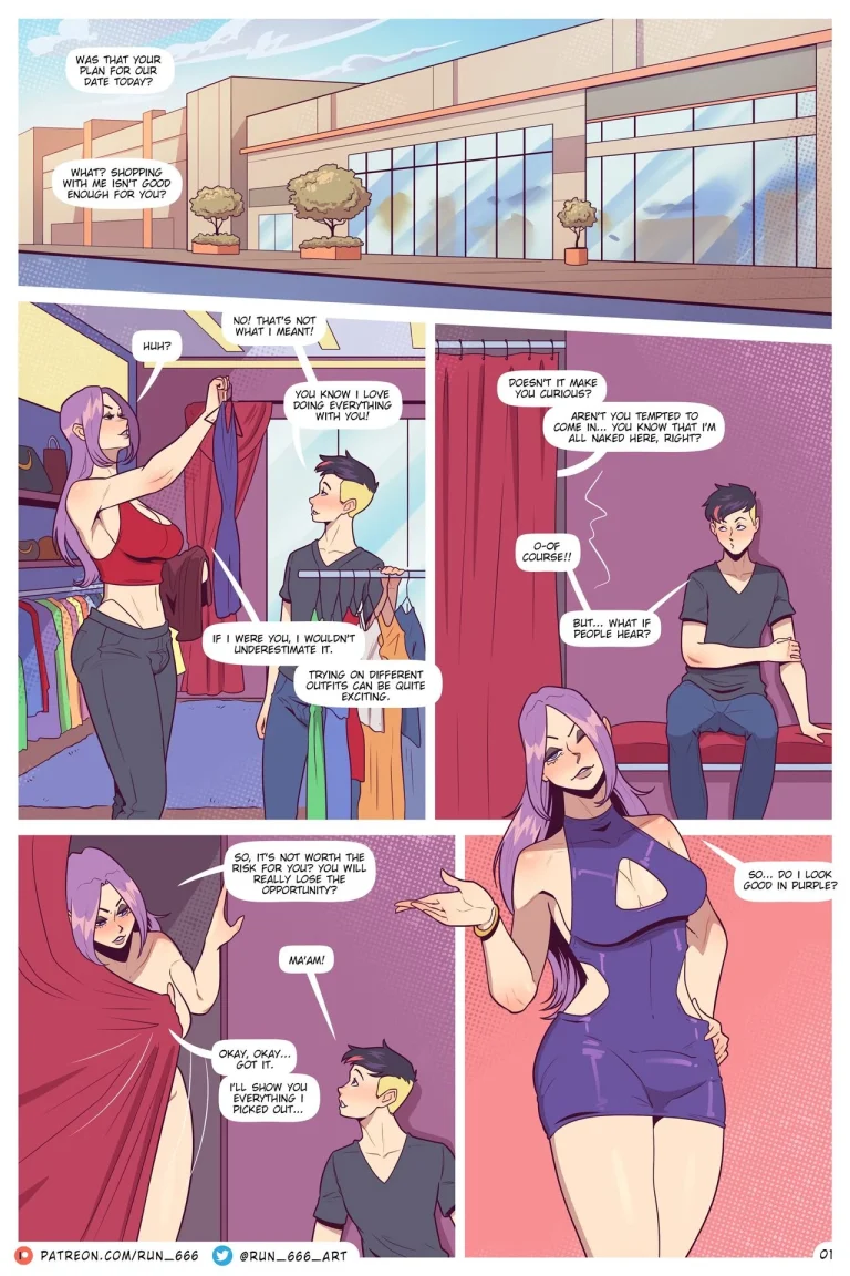 Love made me her toy porn comic picture 2