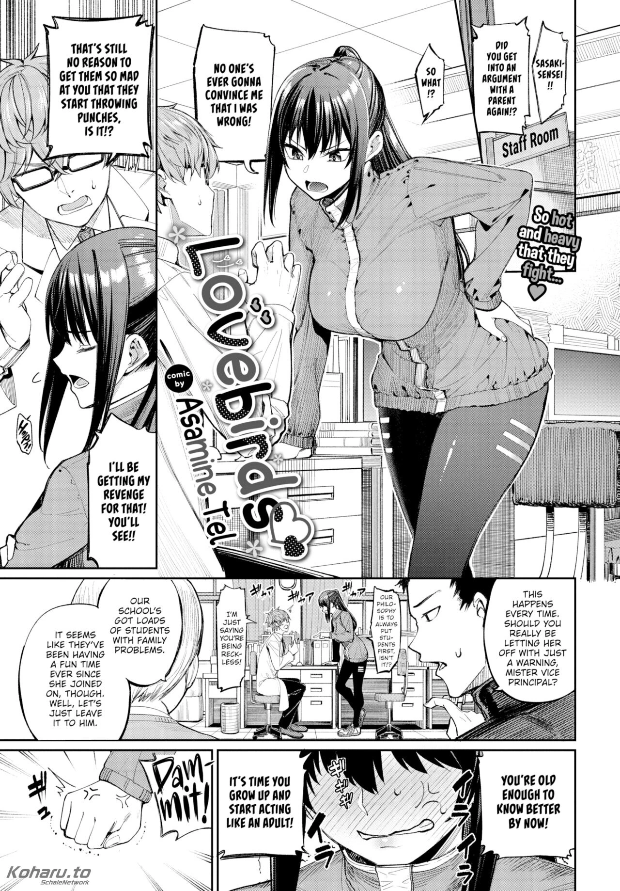 Lovebirds porn comic picture 1