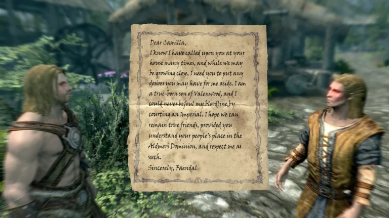 Lovely Letters - Skyrim Erotica porn comic picture 10