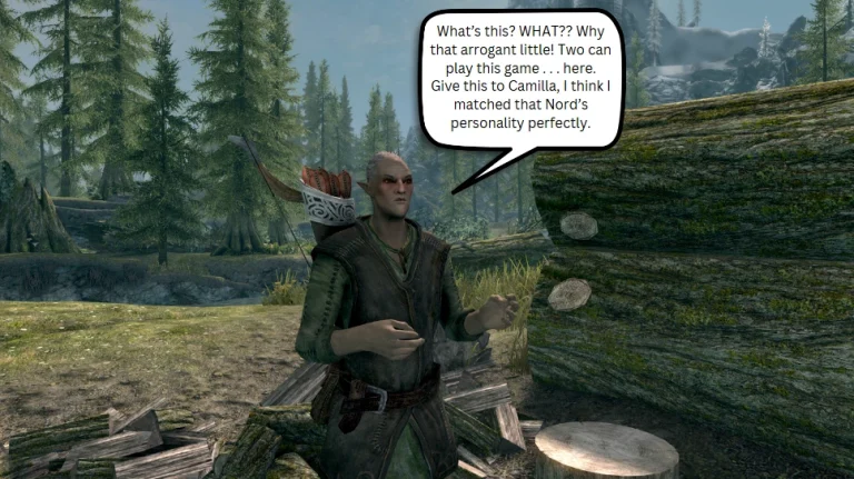 Lovely Letters - Skyrim Erotica porn comic picture 14