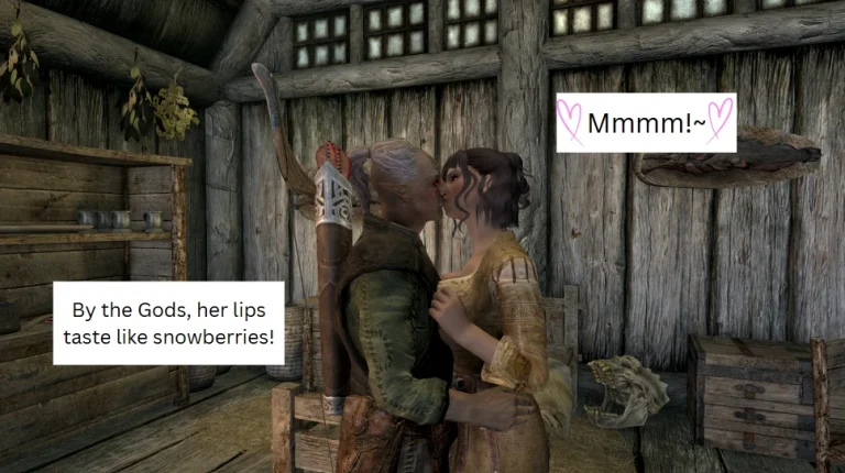 Lovely Letters - Skyrim Erotica porn comic picture 28