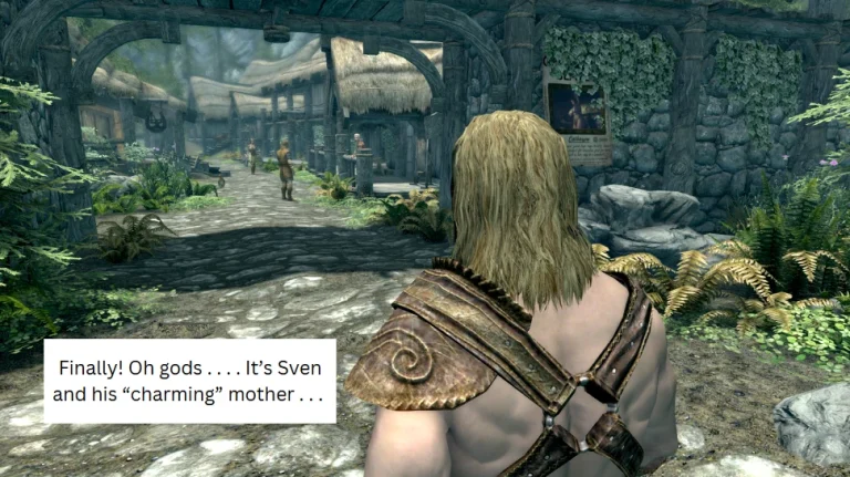 Lovely Letters - Skyrim Erotica porn comic picture 4