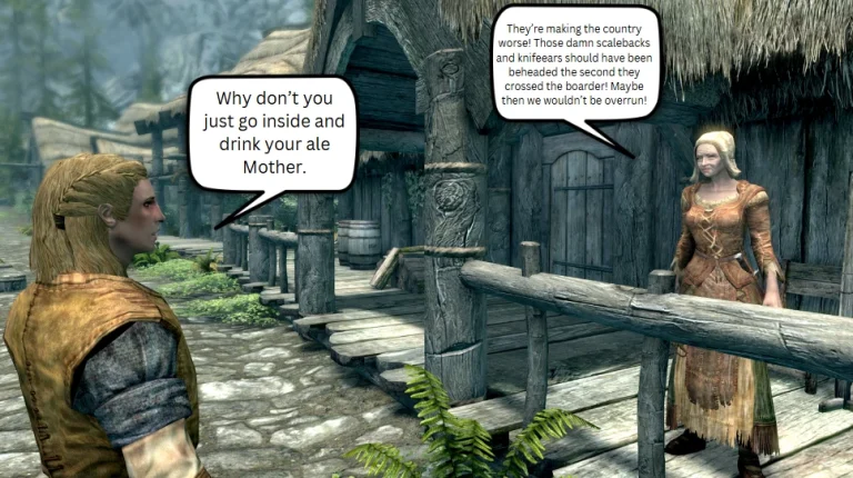 Lovely Letters - Skyrim Erotica porn comic picture 5