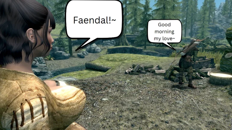 Lovely Letters - Skyrim Erotica porn comic picture 62