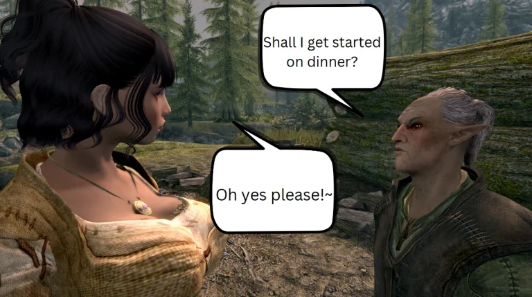 Lovely Letters - Skyrim Erotica porn comic picture 66