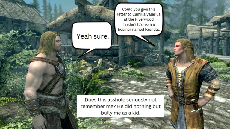 Lovely Letters - Skyrim Erotica porn comic picture 9