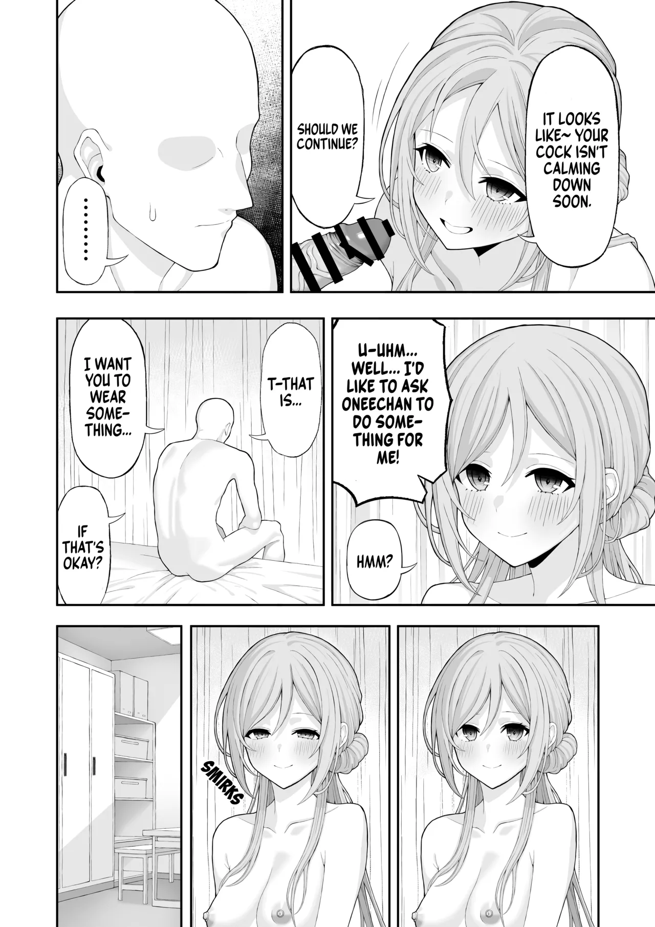 Lovey dovey sex with Big sister porn comic picture 15