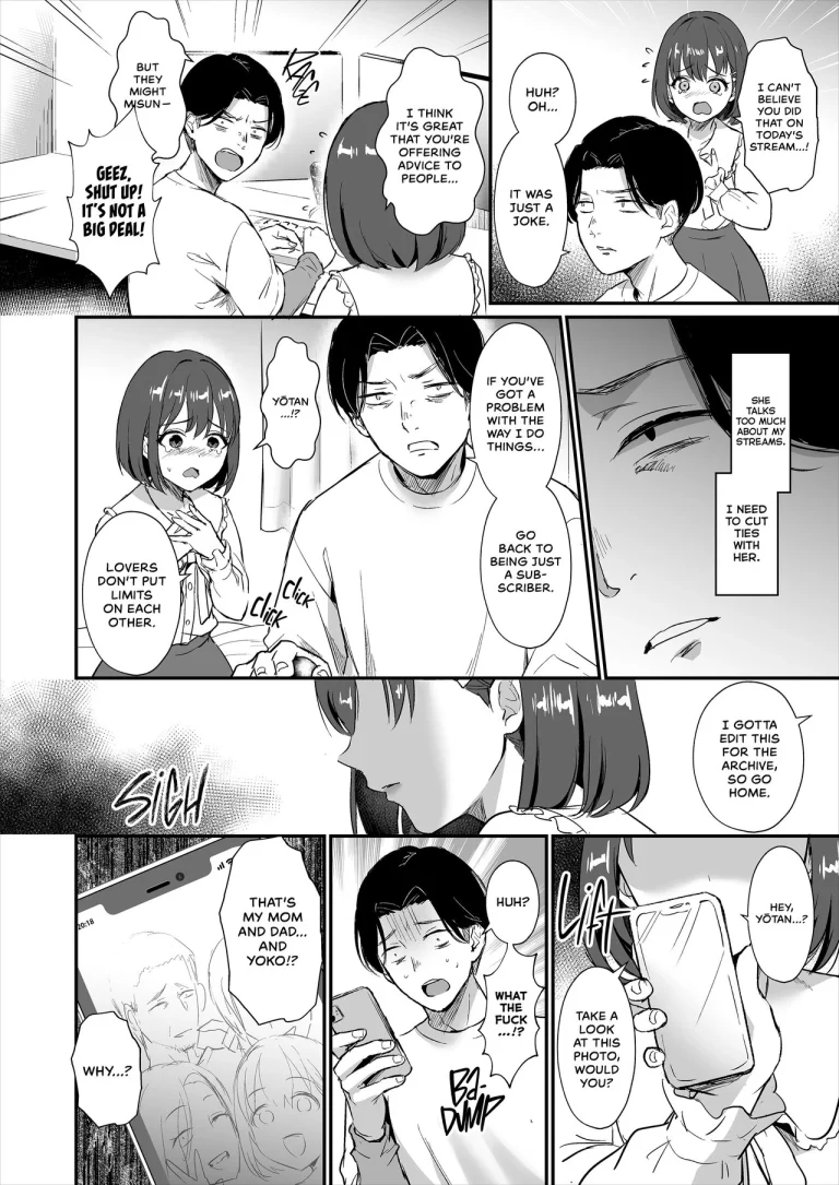 Low-Tier Streamer Rewards a Devoted Fan porn comic picture 21