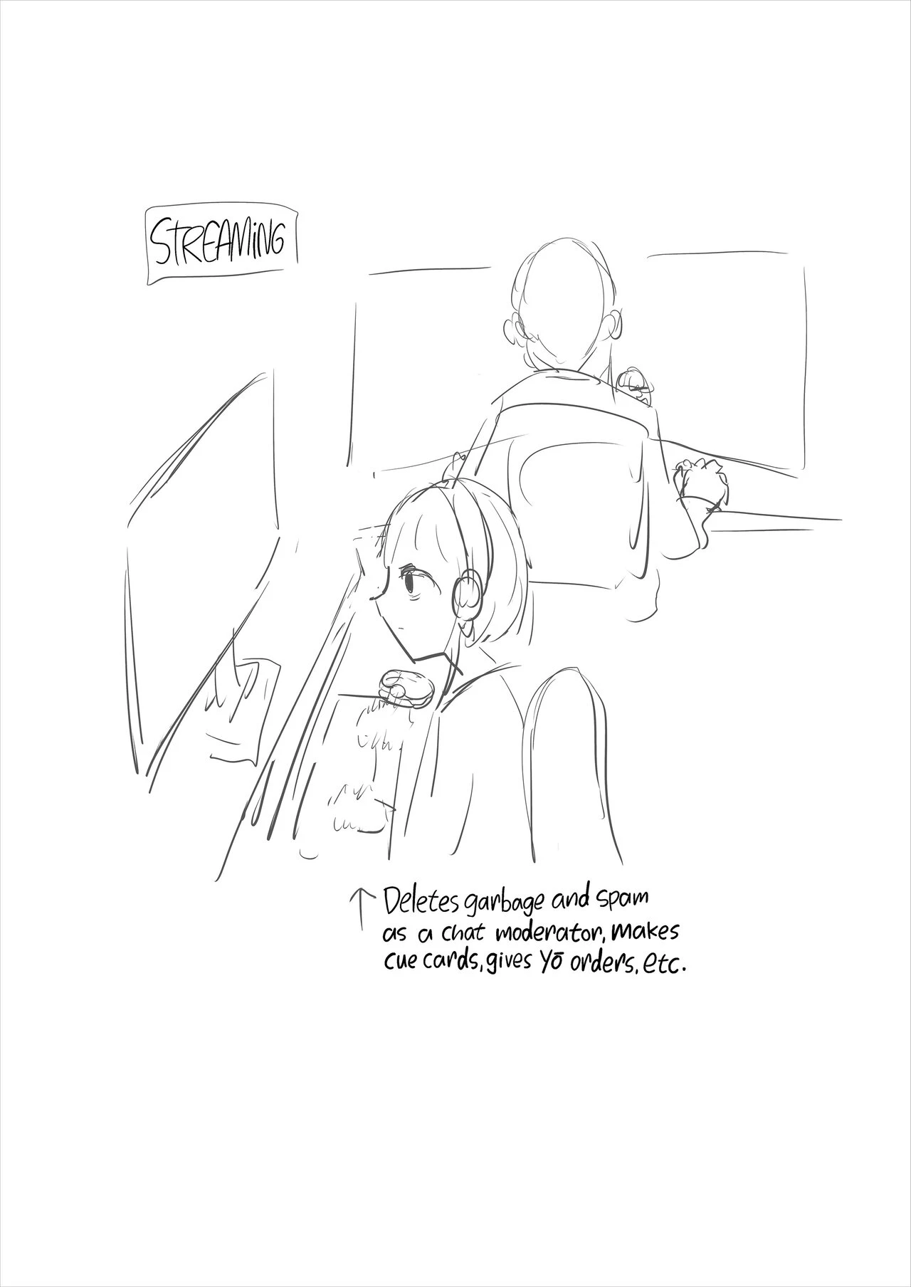 Low-Tier Streamer Rewards a Devoted Fan porn comic picture 46