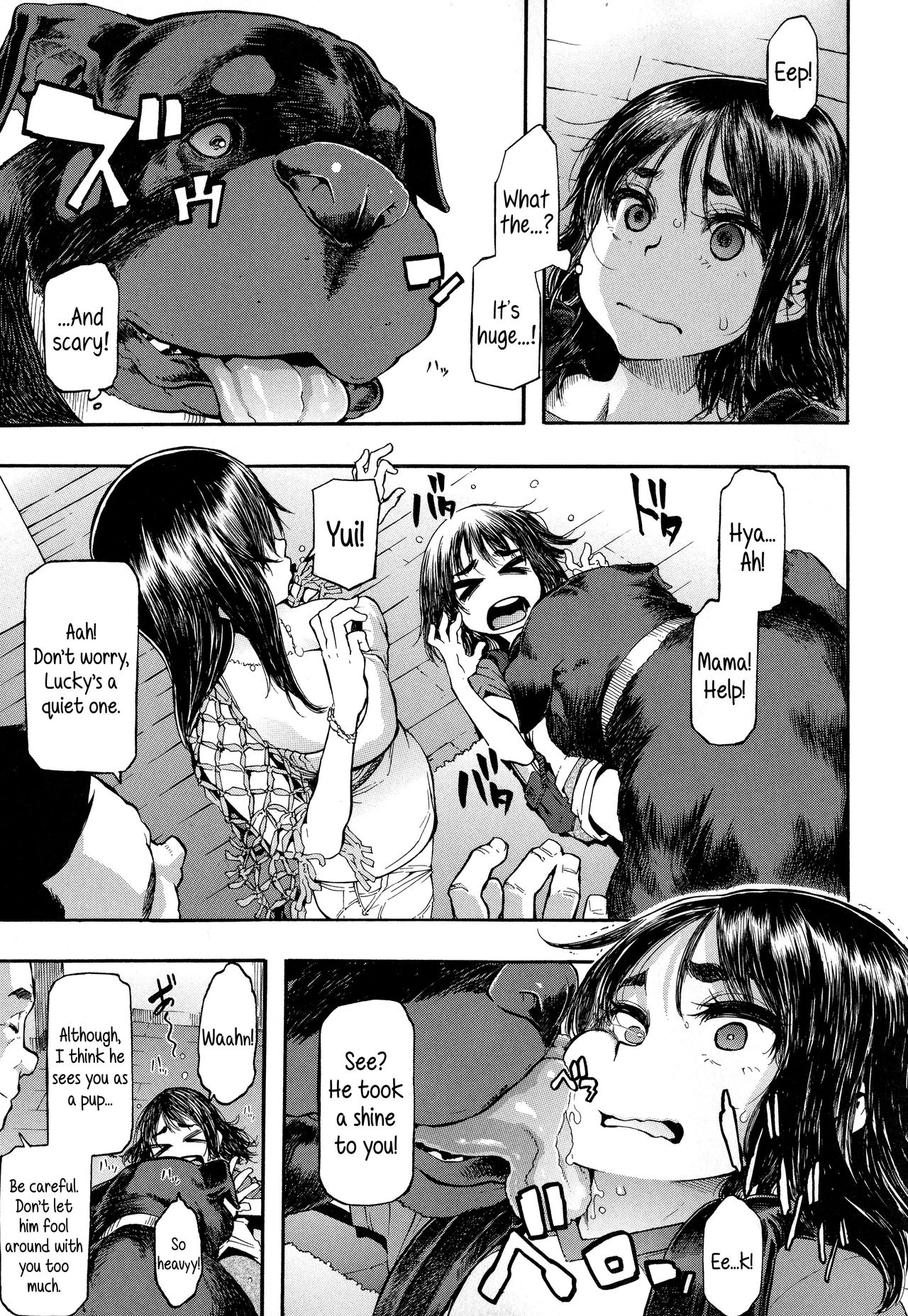 Lucky yui porn comic picture 3