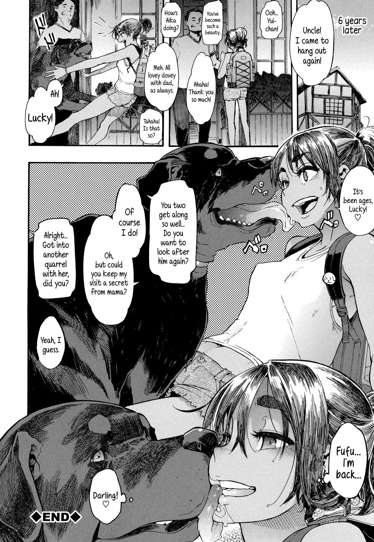 Lucky yui porn comic picture 30