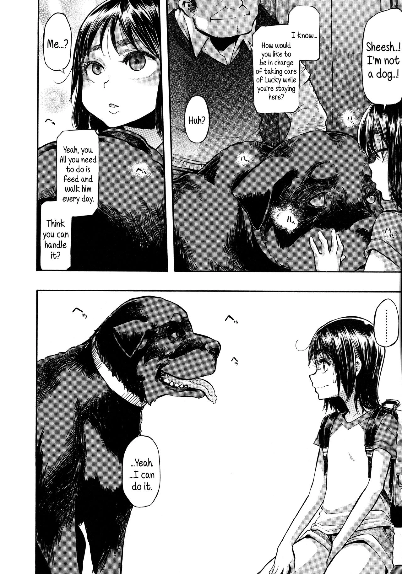 Lucky yui porn comic picture 4