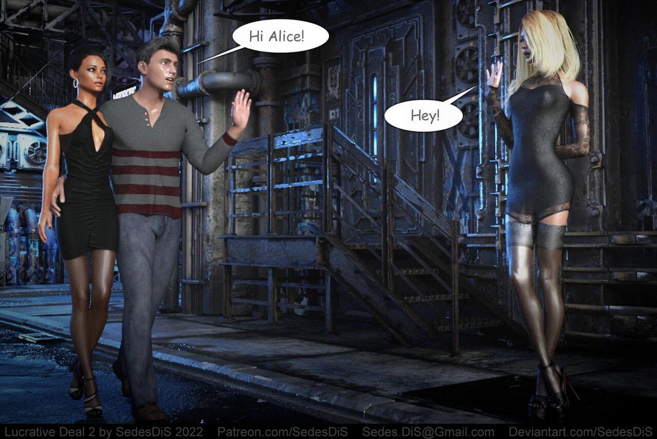 Lucrative Deal 2 porn comic picture 5