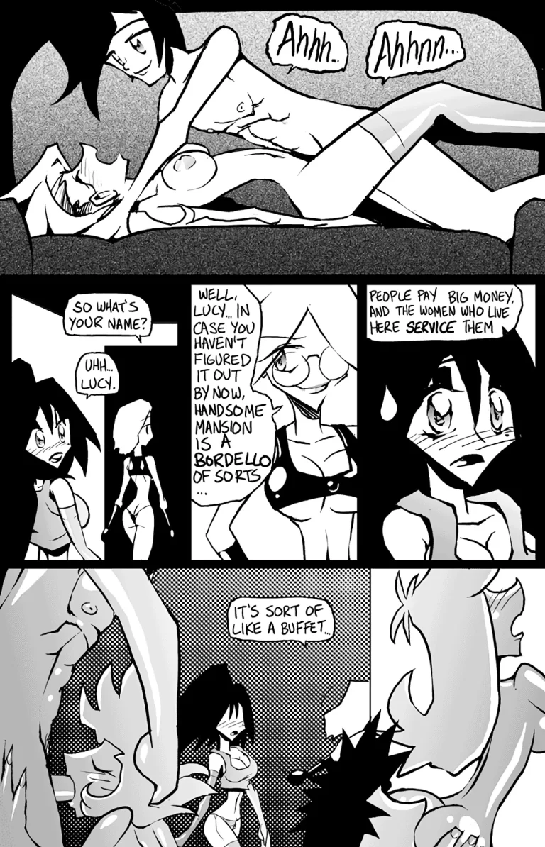 Lucy's Cape porn comic picture 36