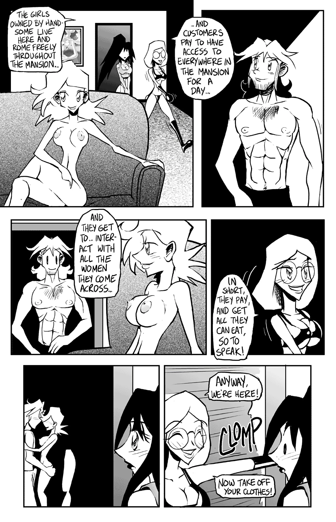 Lucy's Cape porn comic picture 37