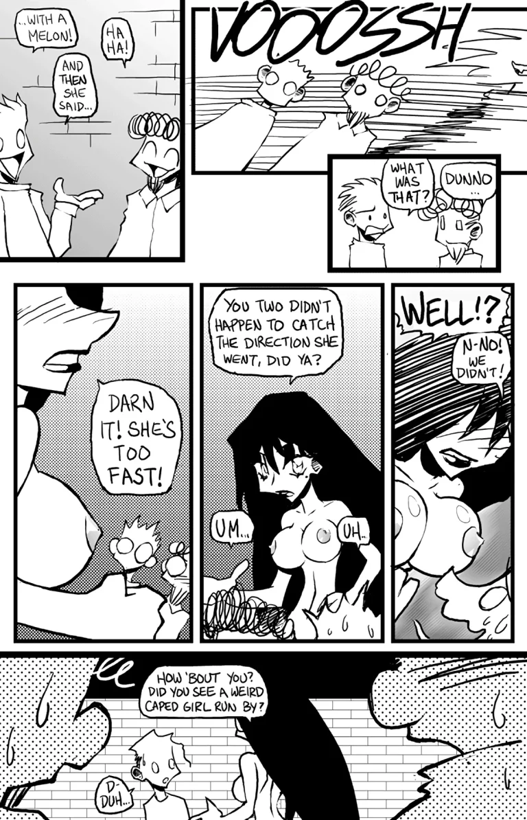 Lucy's Cape porn comic picture 4