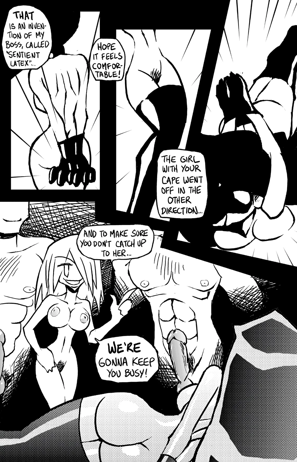 Lucy's Cape porn comic picture 7