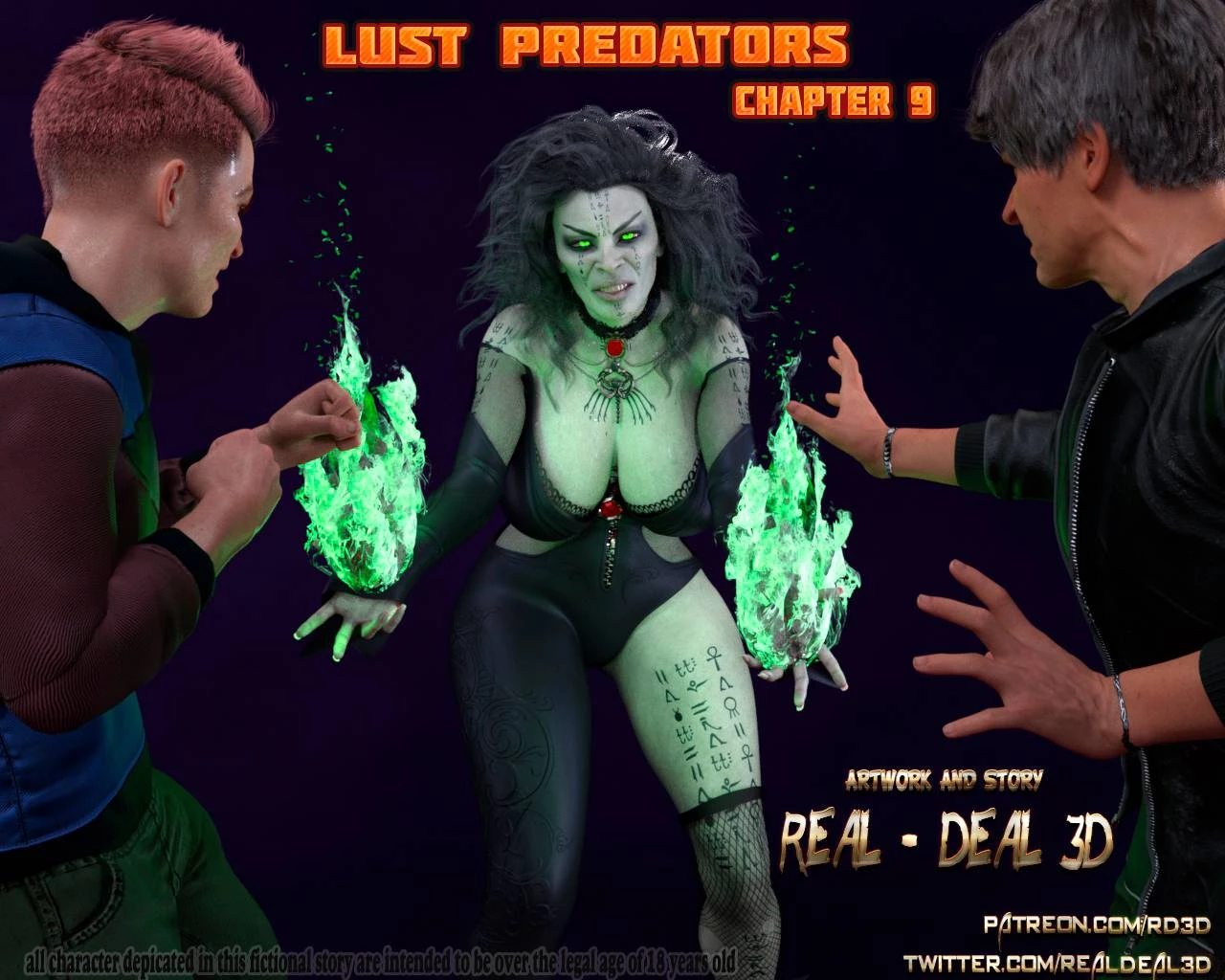 LUST PREDATORS 9 porn comic picture 1