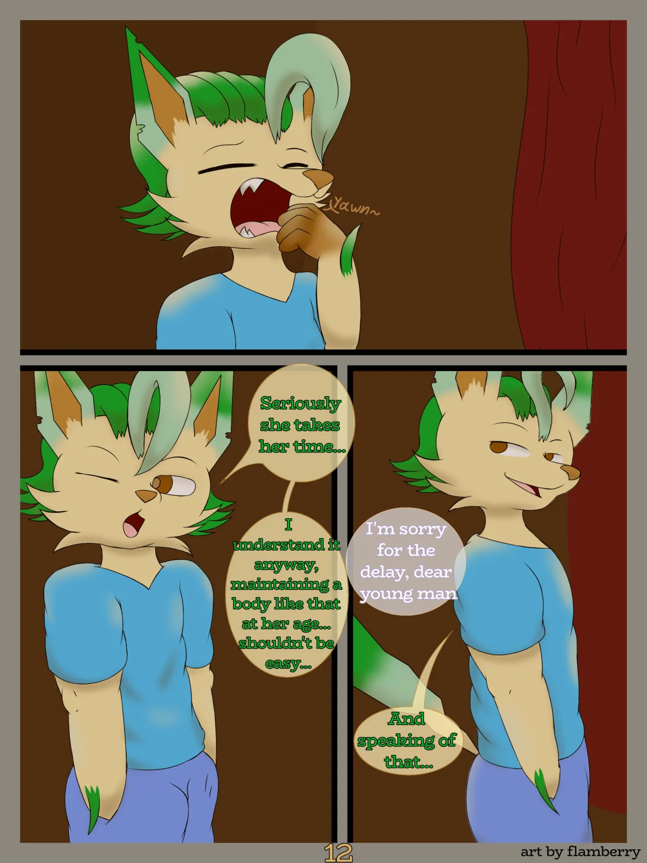 Lyennan's Secret Income porn comic picture 13