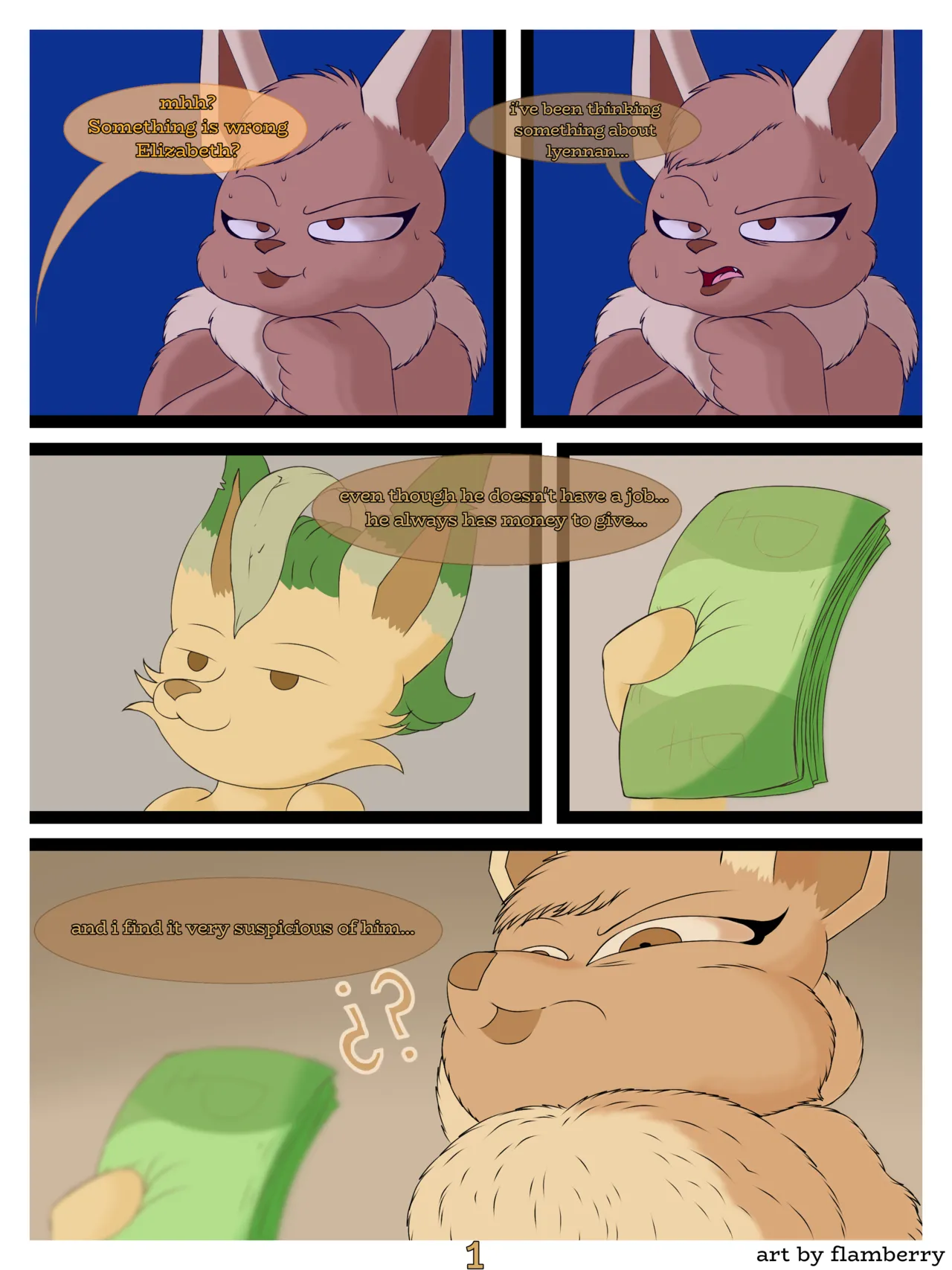 Lyennan's Secret Income porn comic picture 2
