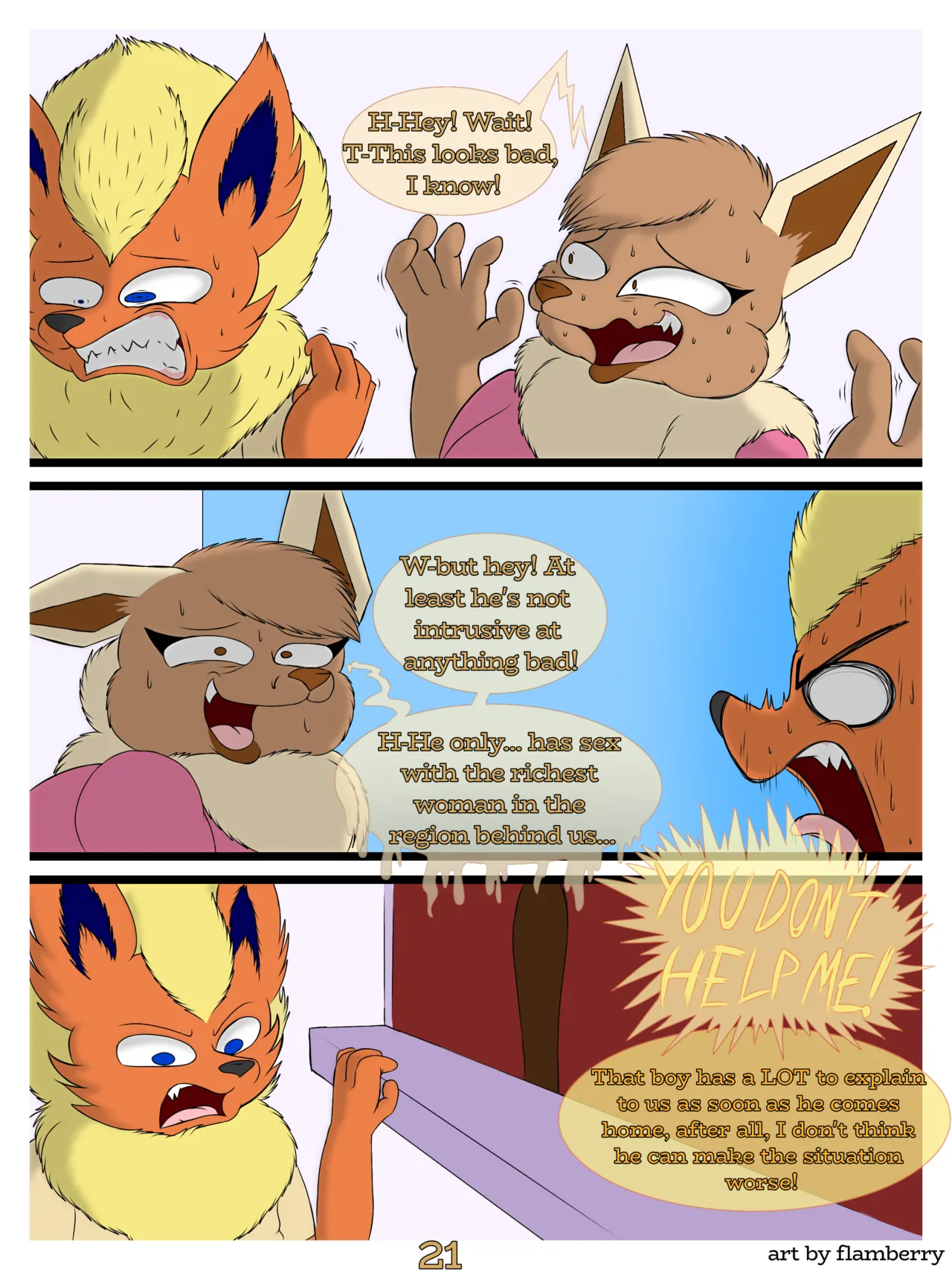 Lyennan's Secret Income porn comic picture 22