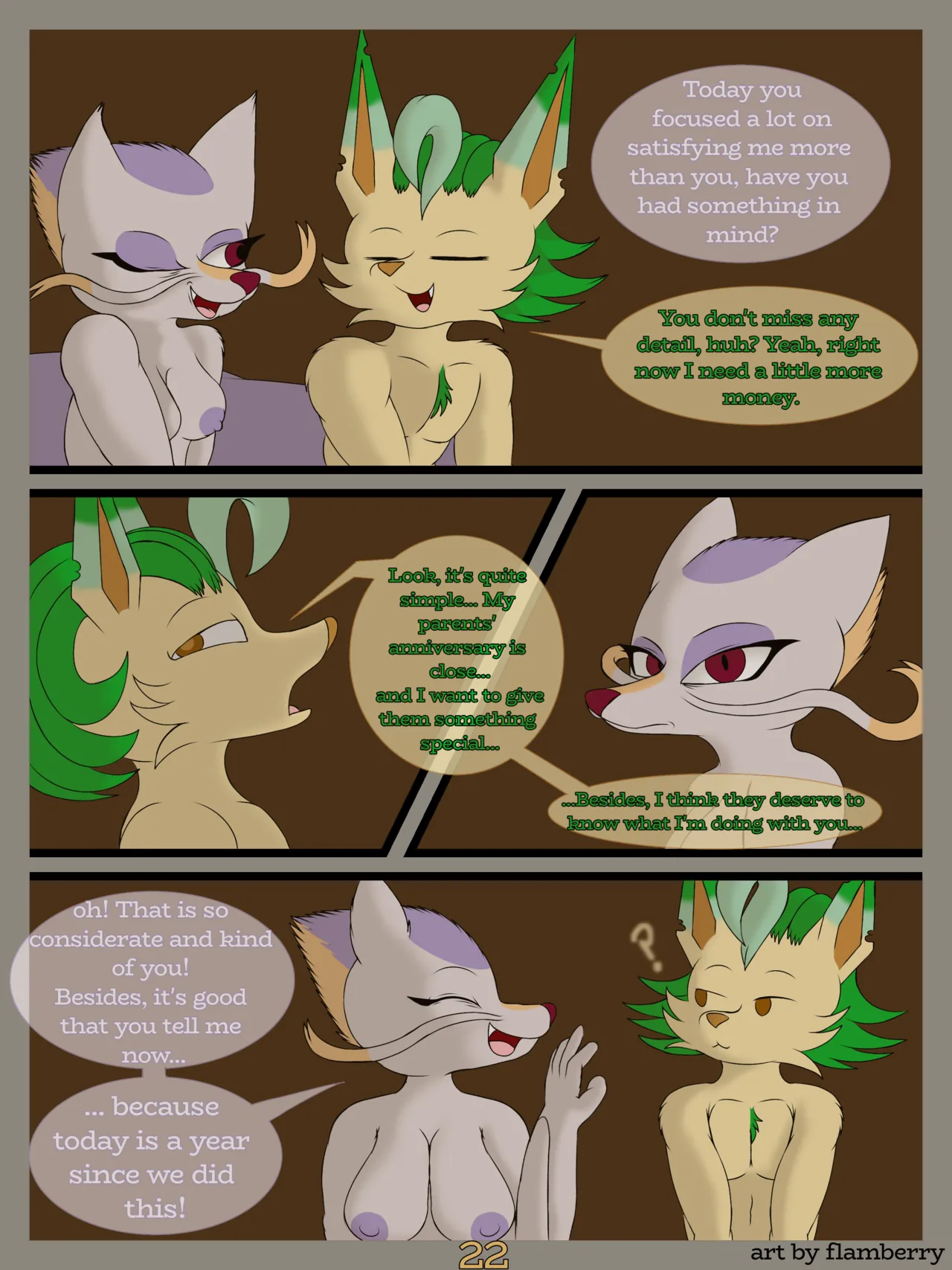 Lyennan's Secret Income porn comic picture 23
