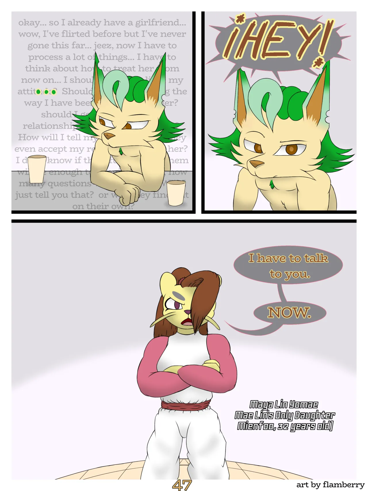 Lyennan's Secret Income porn comic picture 48