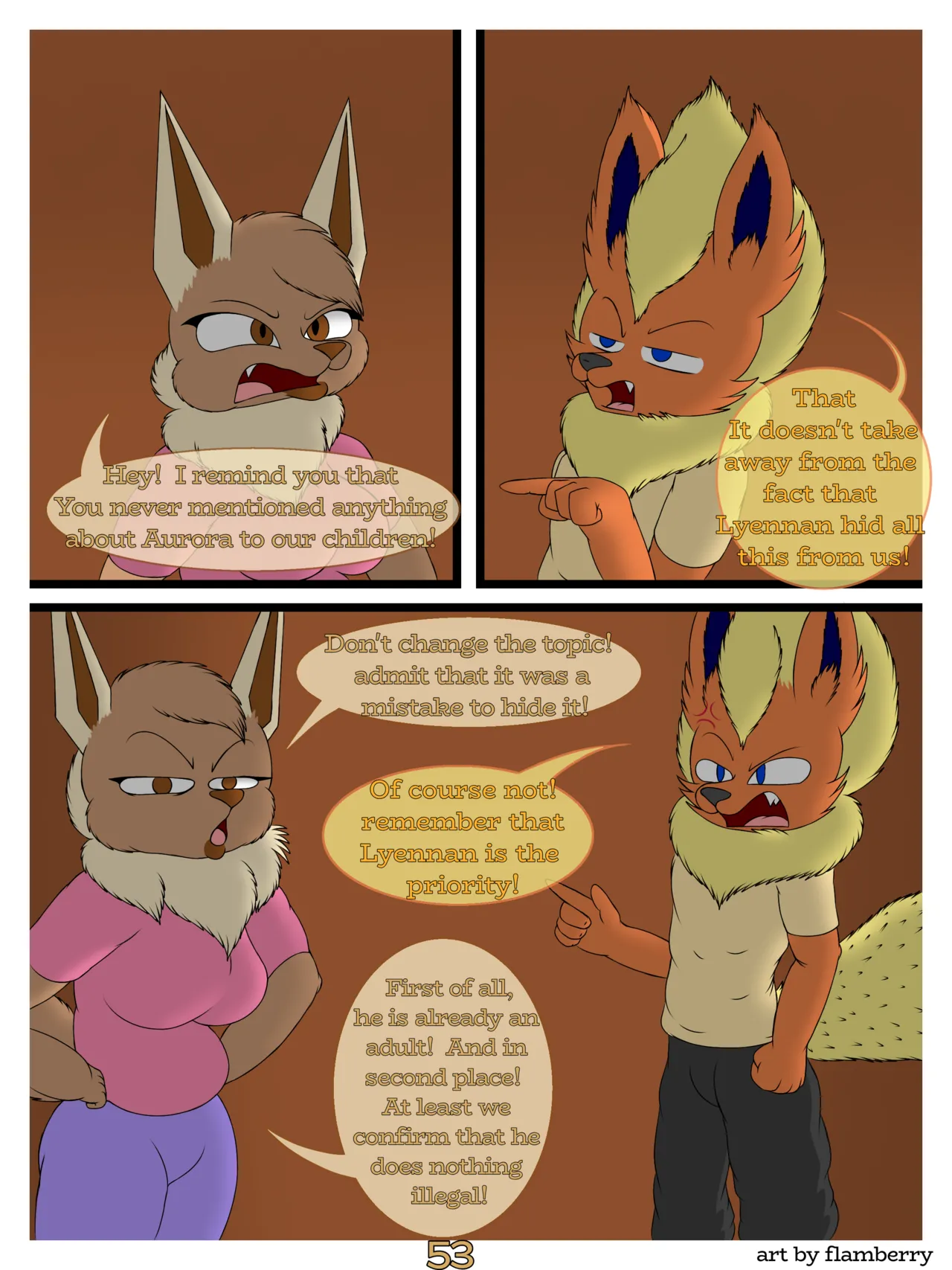 Lyennan's Secret Income porn comic picture 54
