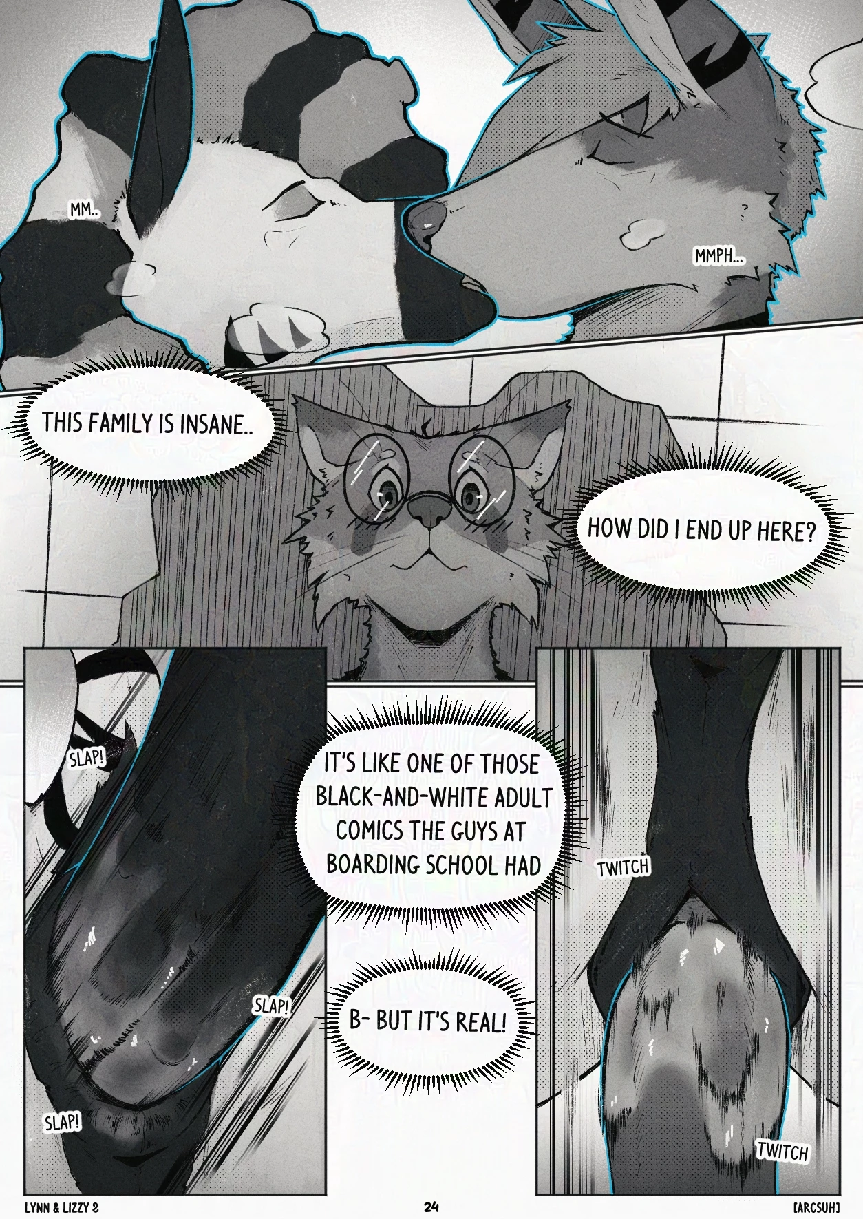 Lynn & Lizzy 2 porn comic picture 23