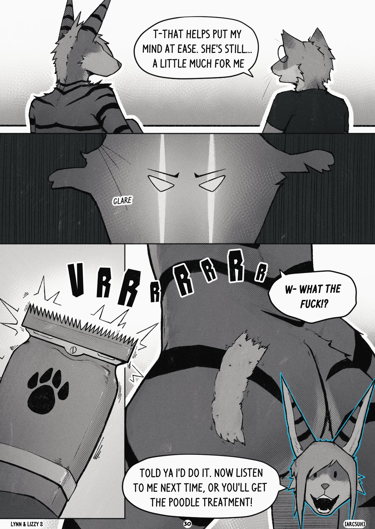 Lynn & Lizzy 2 porn comic picture 29