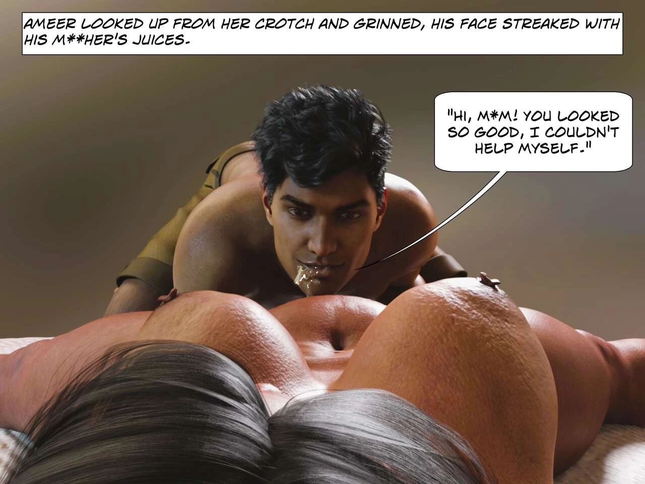 M & Me porn comic picture 21