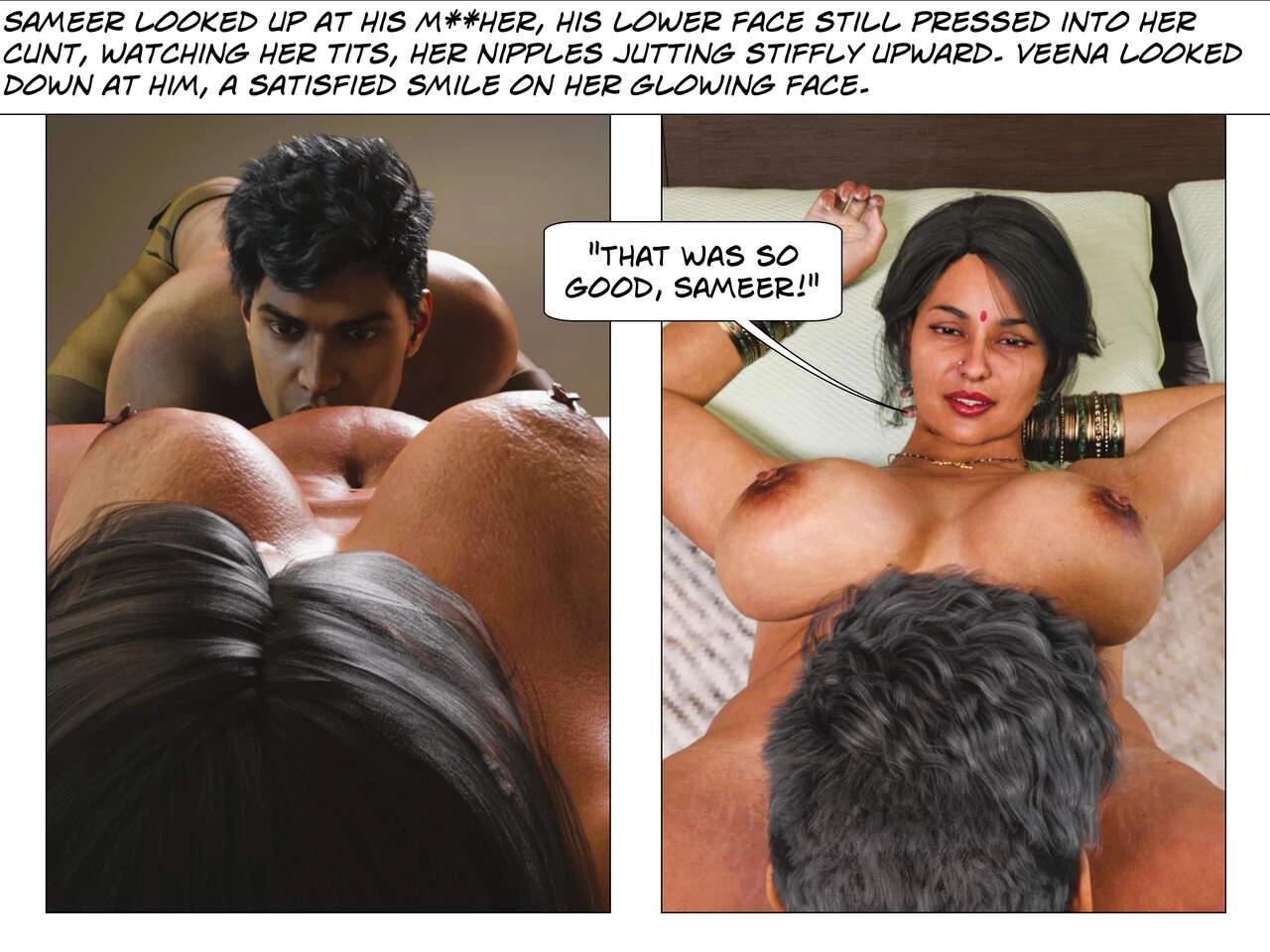M & Me porn comic picture 33