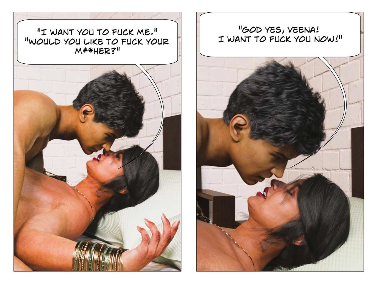 M & Me porn comic picture 40