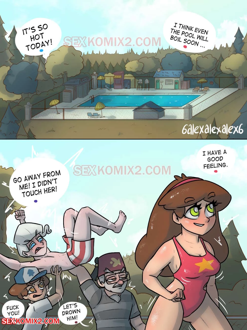 Mabels dream world porn comic picture 37