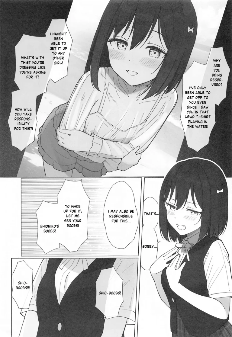 Machi de Souguu Shita Shioriko-chan ni Ecchi na Onegai Shitemita porn comic picture 4
