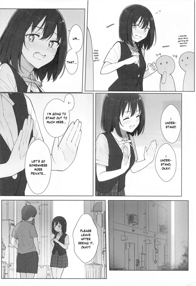 Machi de Souguu Shita Shioriko-chan ni Ecchi na Onegai Shitemita porn comic picture 5