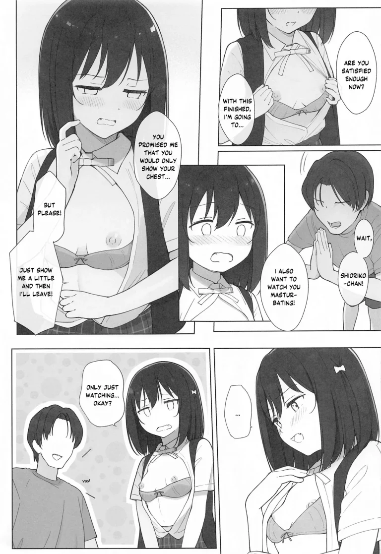 Machi de Souguu Shita Shioriko-chan ni Ecchi na Onegai Shitemita porn comic picture 8
