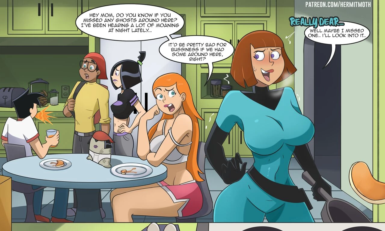 Maddie's Haunted Moans porn comic picture 4
