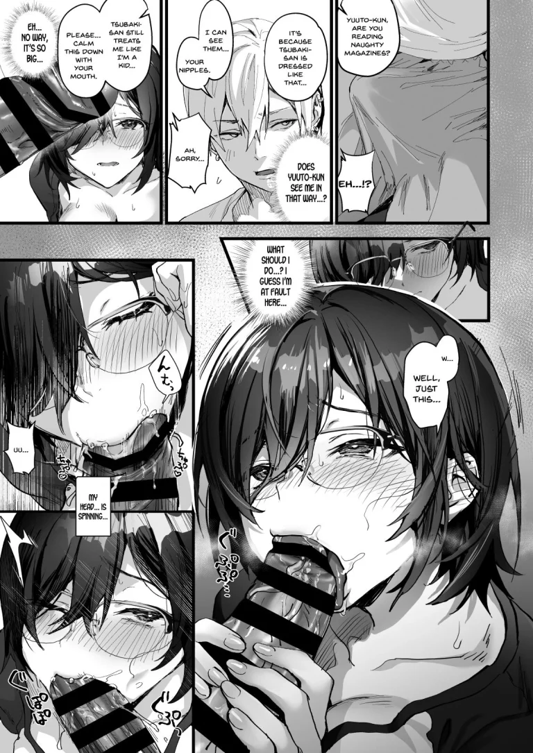 Mado no Tsubaki -Hogosha datta Hazu no Watashi wa Ima Tonari no Ko to Sukebe ni Karada o Kasaneatte Iru- porn comic picture 71