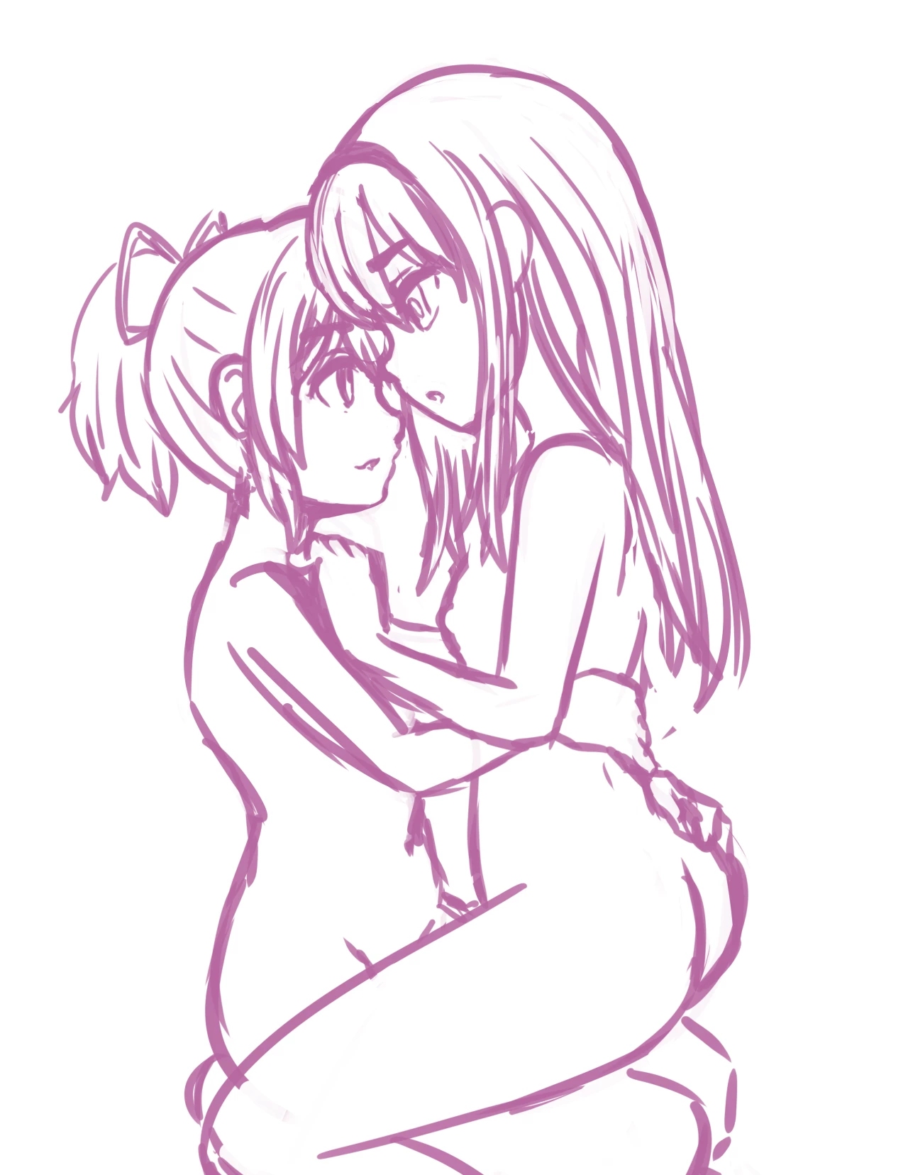 Madoka and Homura porn comic picture 49