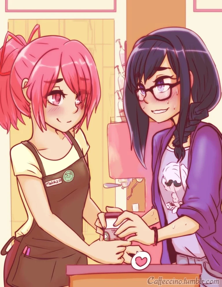 Madoka and Homura porn comic picture 54