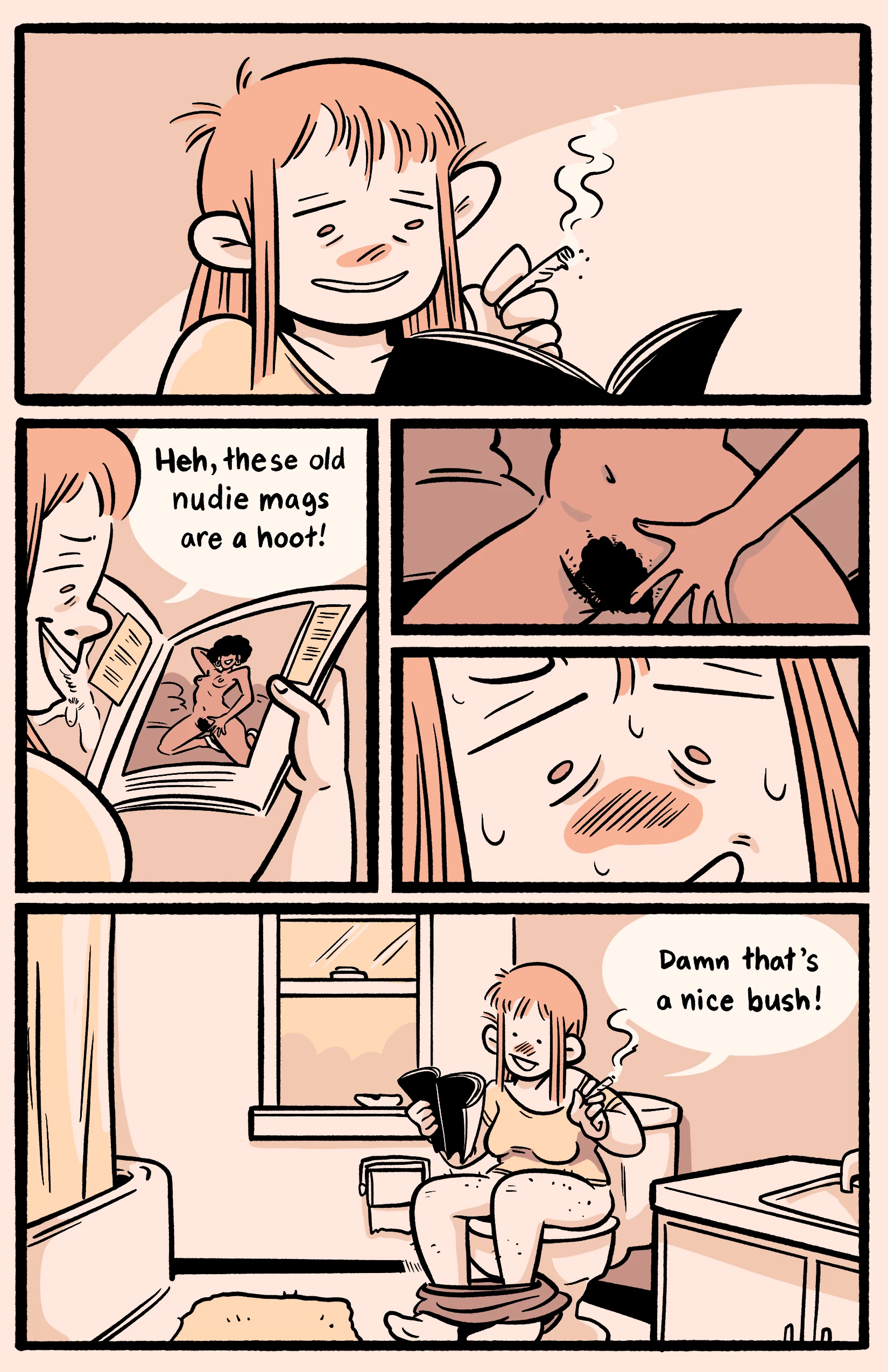 Magazine porn comic picture 1