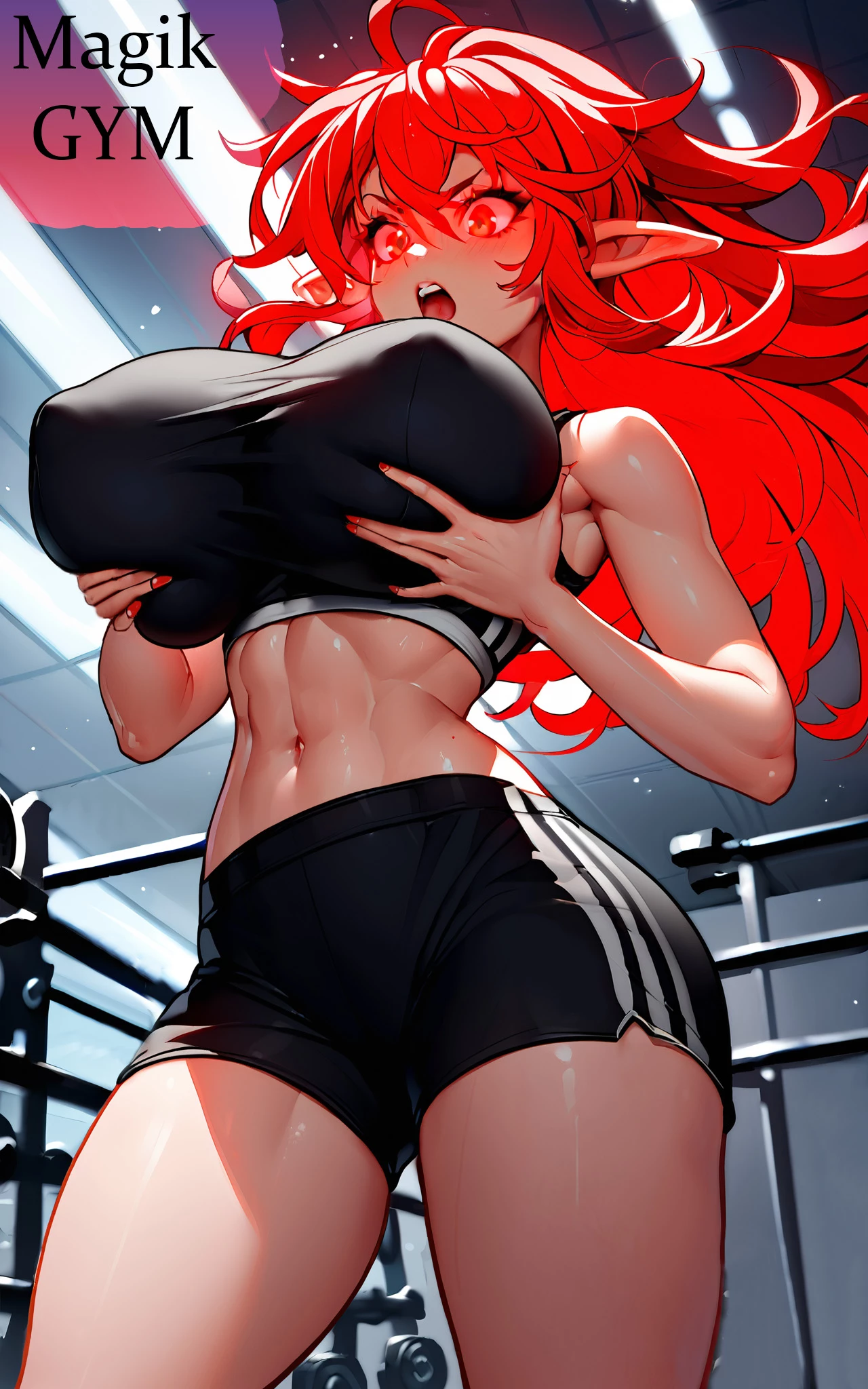 Magic GYM. Part 1 porn comic picture 1