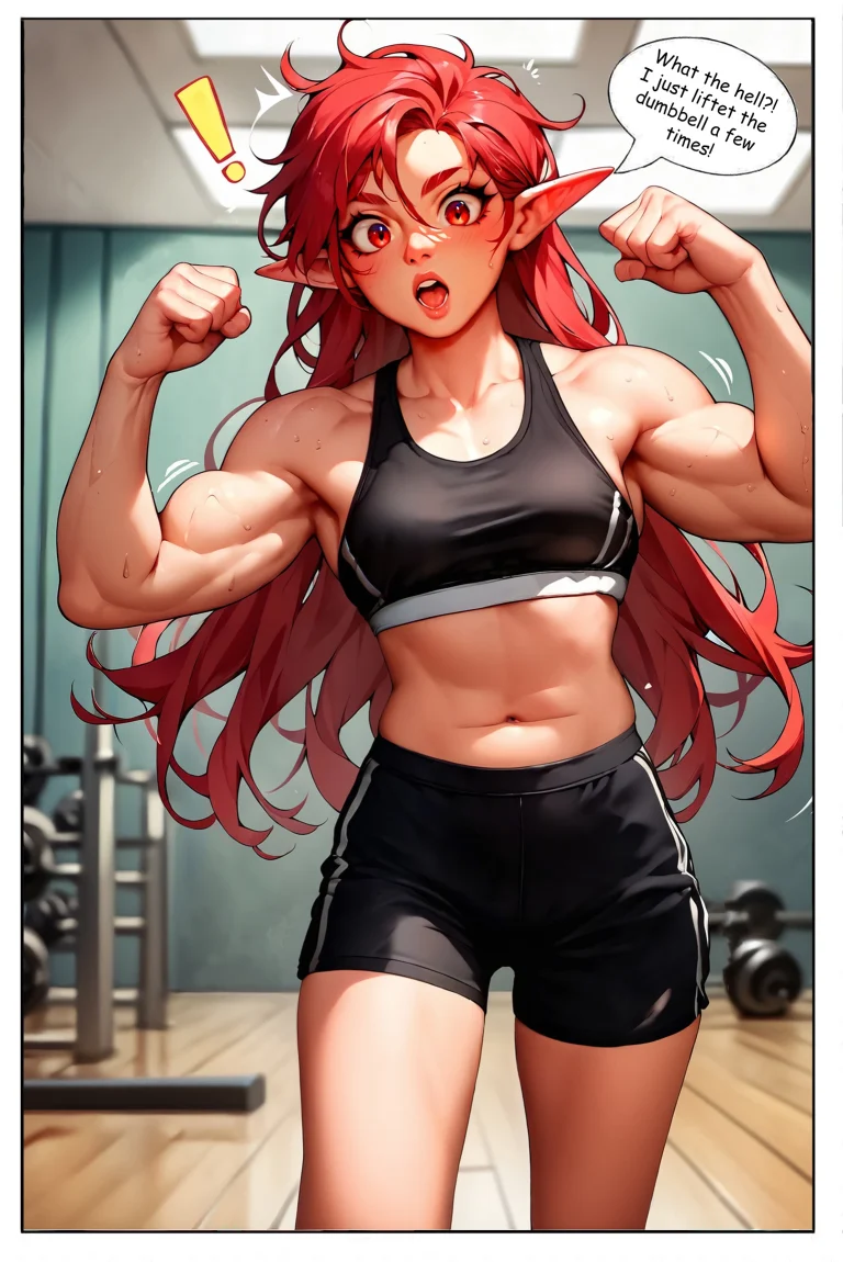 Magic GYM. Part 1 porn comic picture 5
