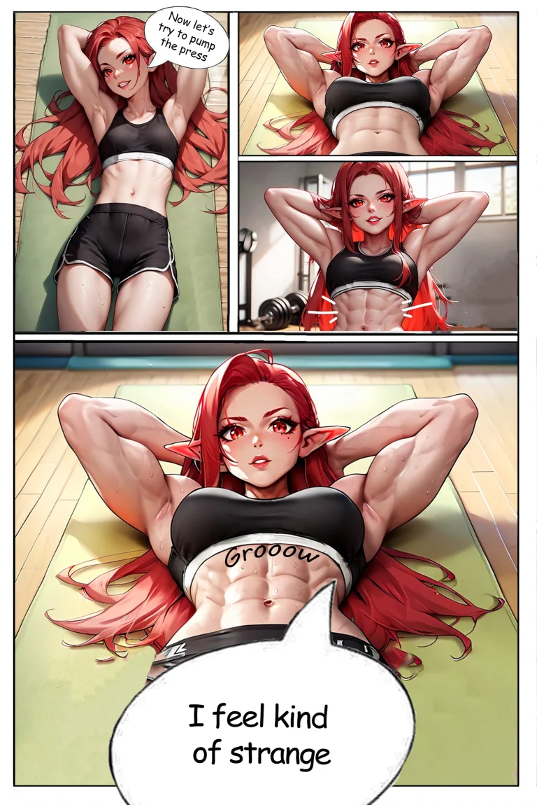 Magic GYM. Part 1 porn comic picture 6