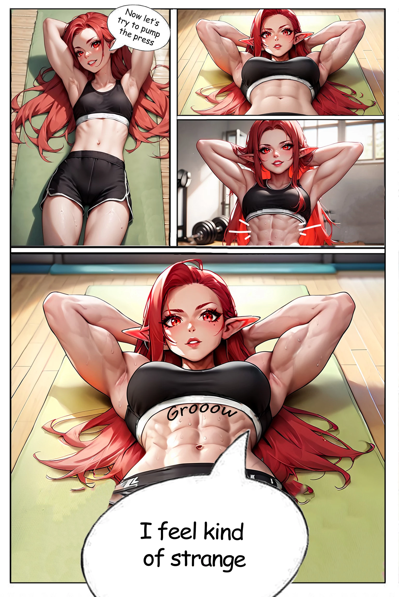 Magic GYM. Part 1 porn comic picture 6