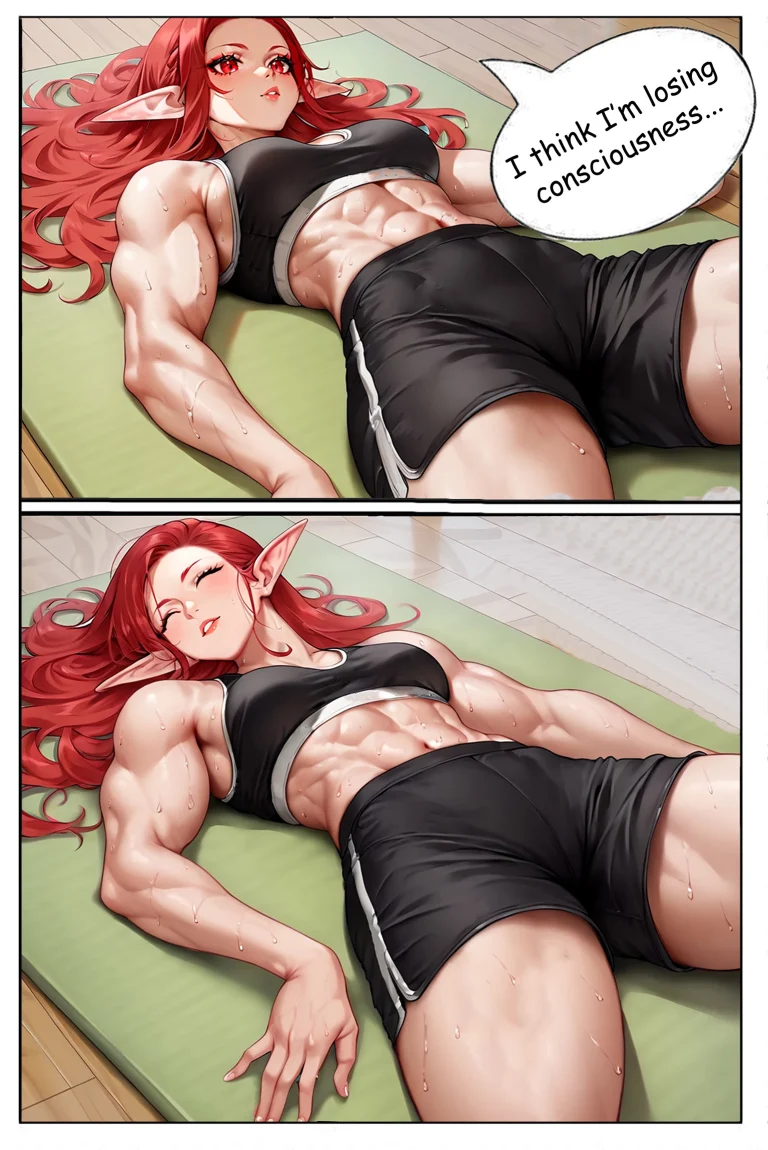 Magic GYM. Part 1 porn comic picture 7