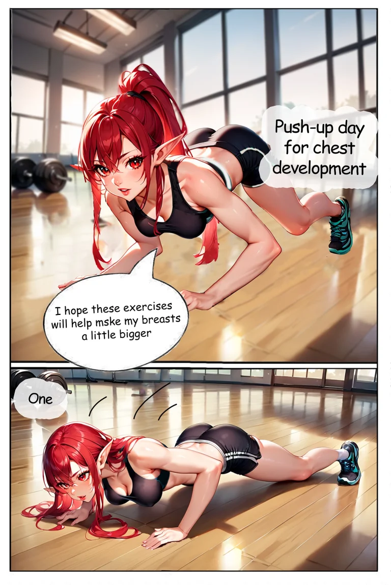Magic GYM. Part 2 porn comic picture 3