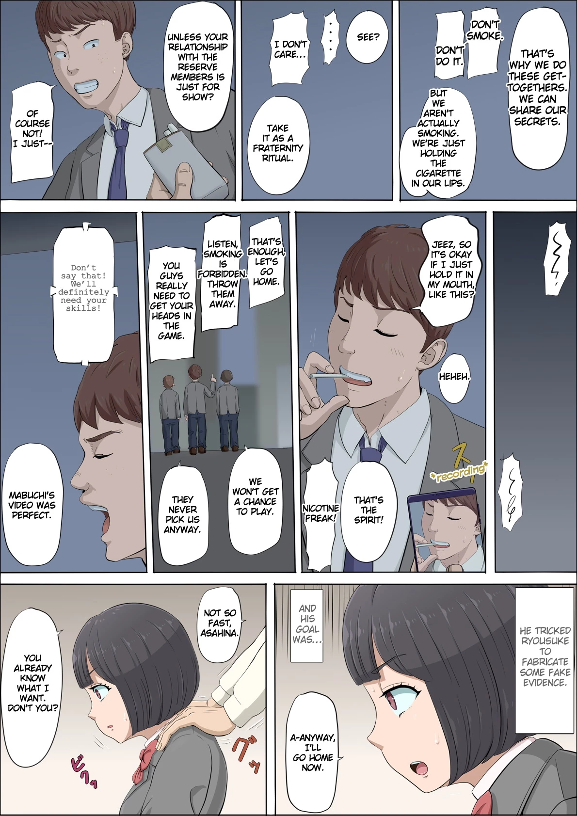Mahiru and Numata ~The Girl Who Fell into a Trap~ | Mahiru to Numata ~Wana ni Hamerareta Kanojo~ porn comic picture 34